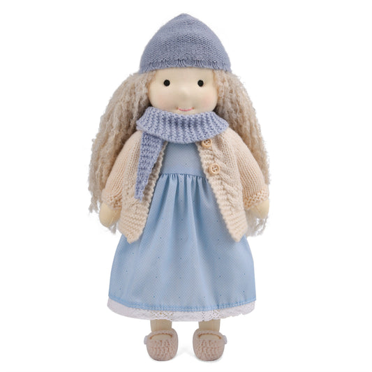 Laura - Handmade Cloth Doll