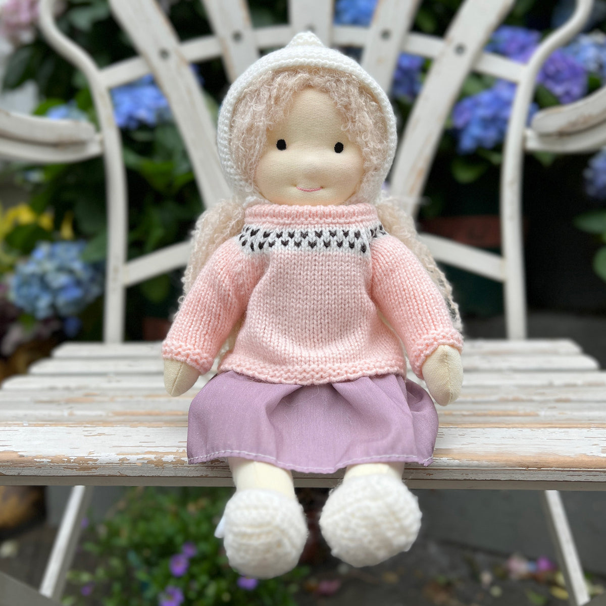 Malvina - Handmade Cloth Doll