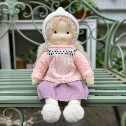 Malvina - Handmade Cloth Doll