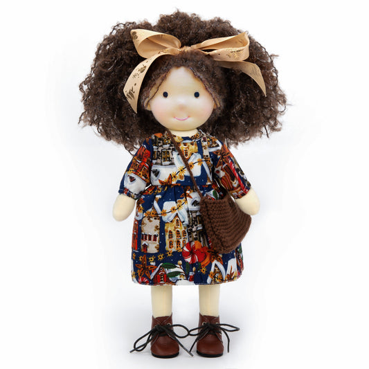Olivia - Handmade Cloth Doll