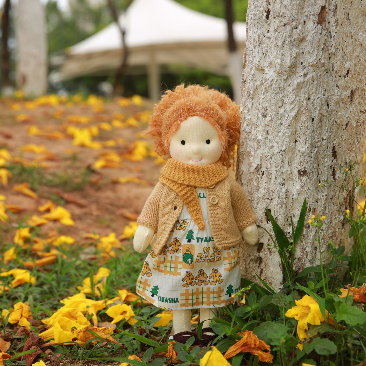 Mia - Handmade Cloth Doll
