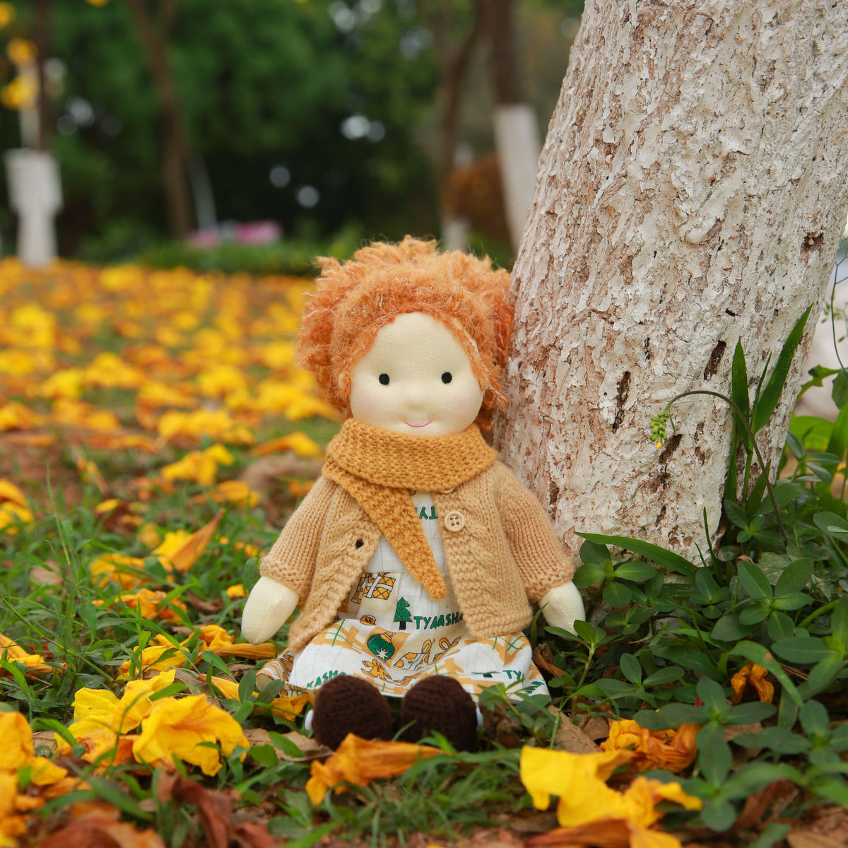 Mia - Handmade Cloth Doll