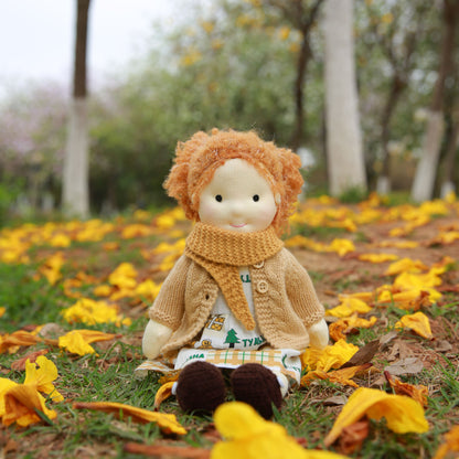Mia - Handmade Cloth Doll