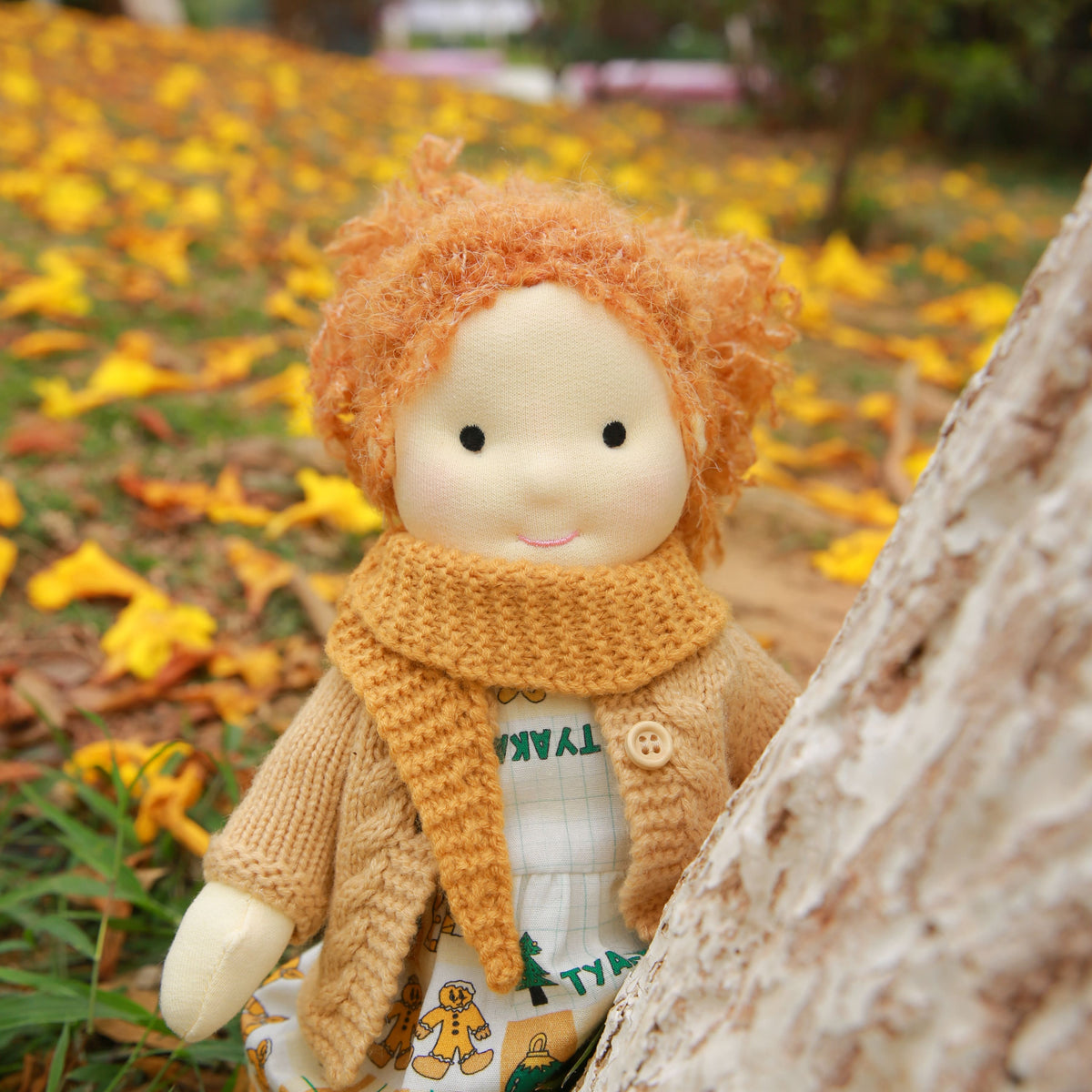 Mia - Handmade Cloth Doll