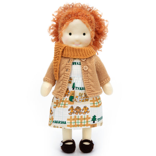 Mia - Handmade Cloth Doll
