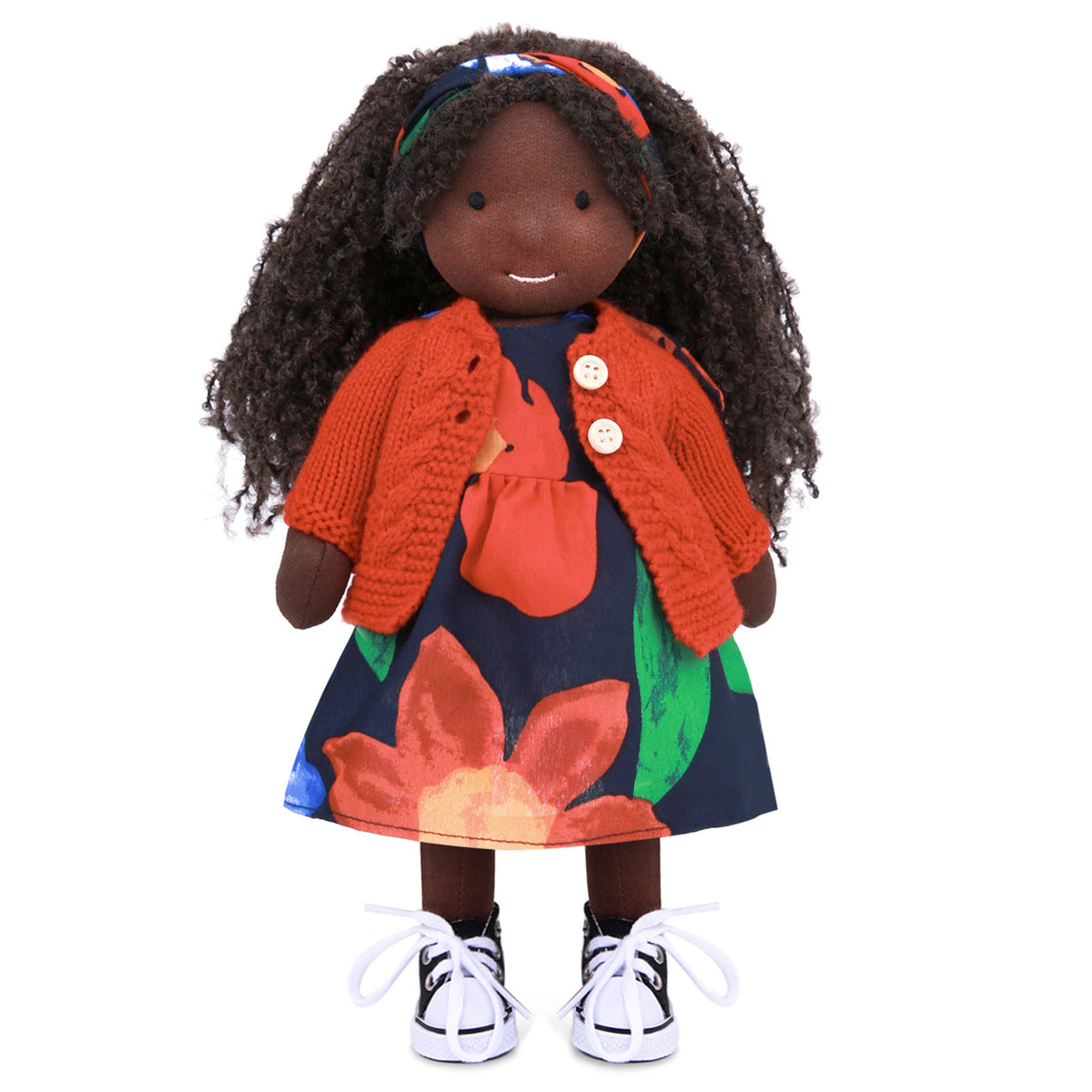 Scarlett - Handmade Cloth Doll