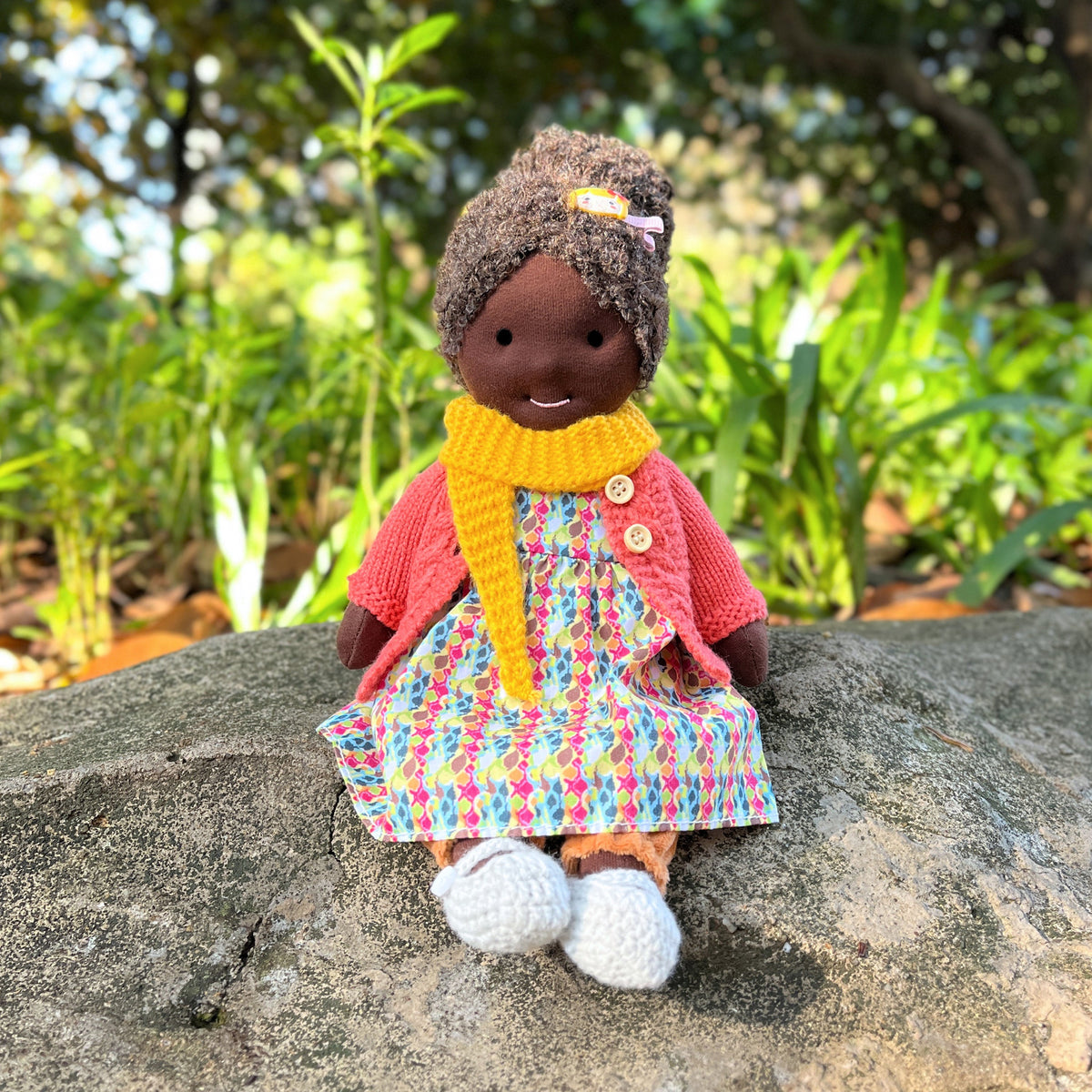 Lily - Handmade Cloth Doll