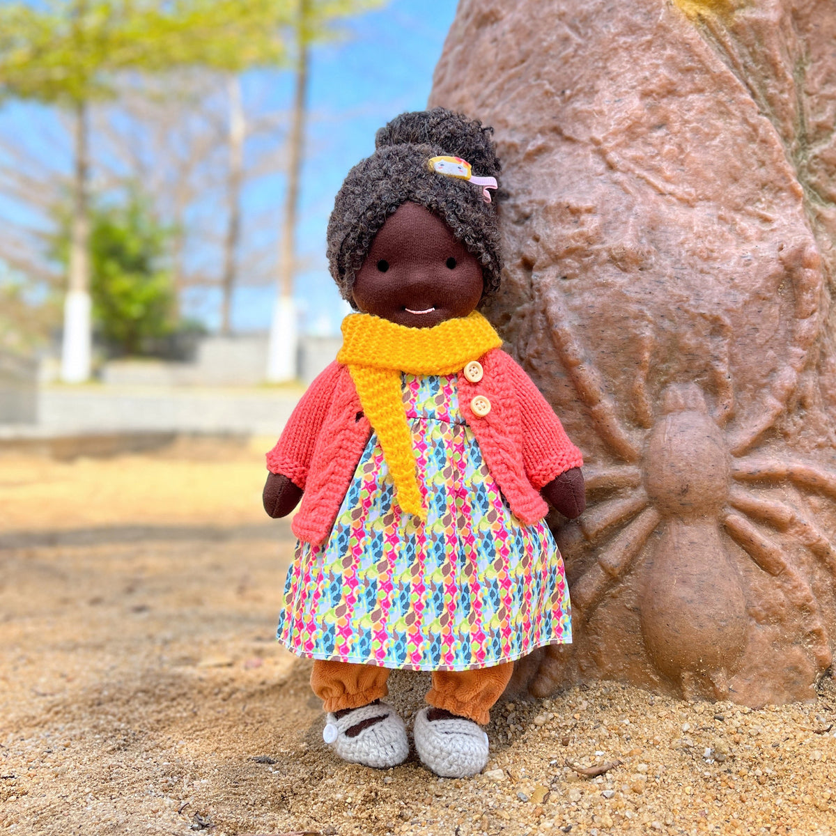 Lily - Handmade Cloth Doll