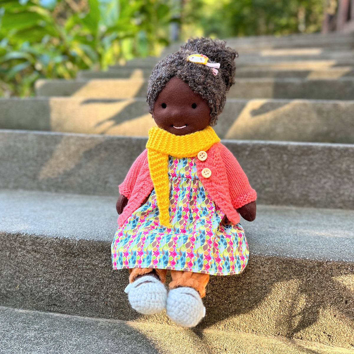 Lily - Handmade Cloth Doll