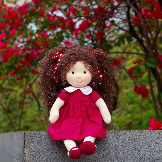 Eleanor - Handmade Cloth Doll