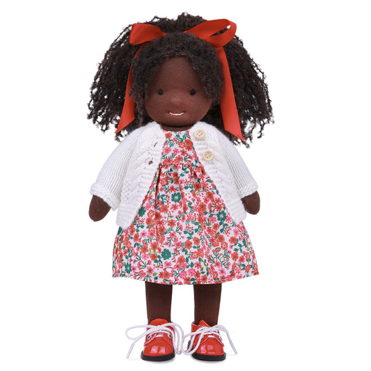 Stella - Handmade Cloth Doll