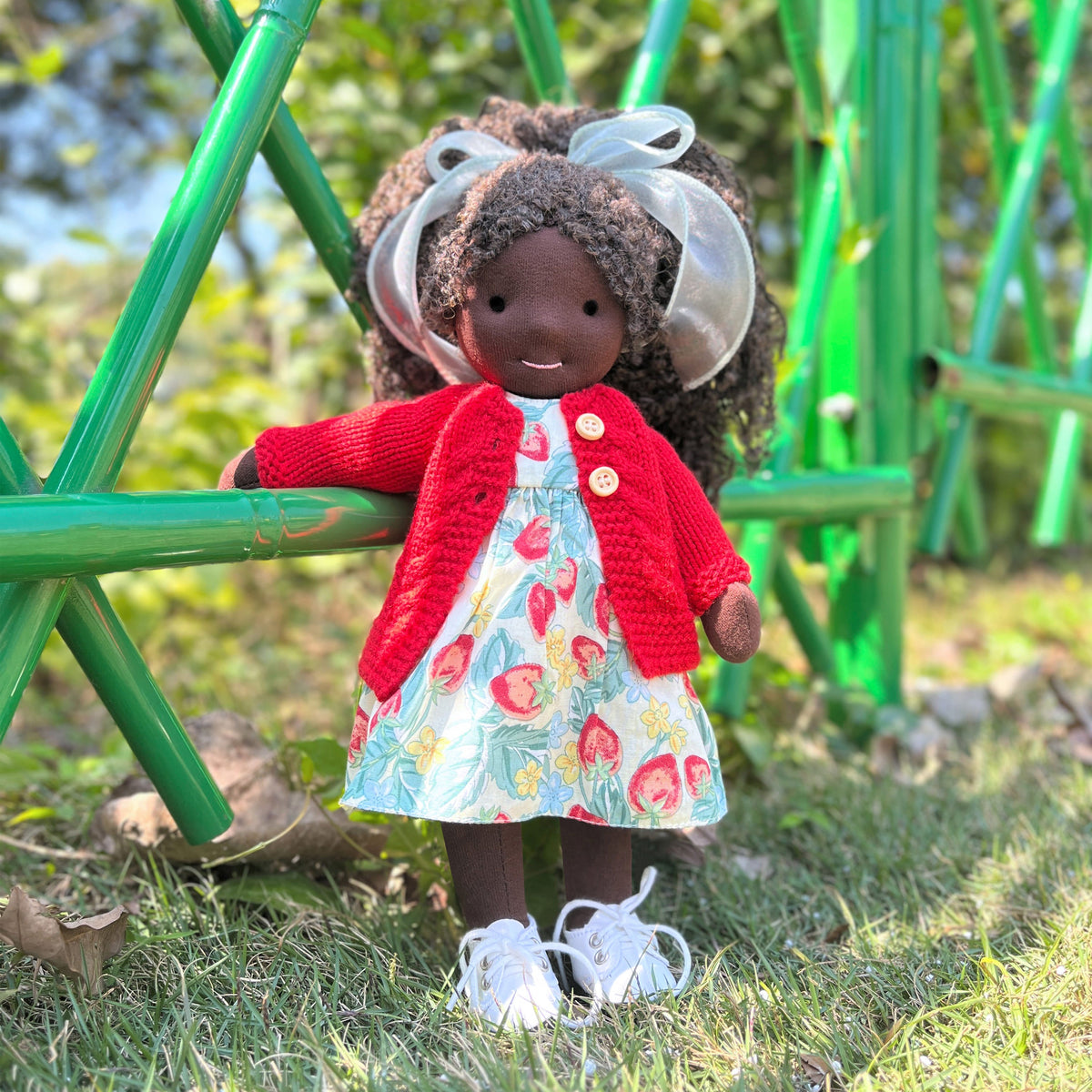 Natalie - Handmade Cloth Doll