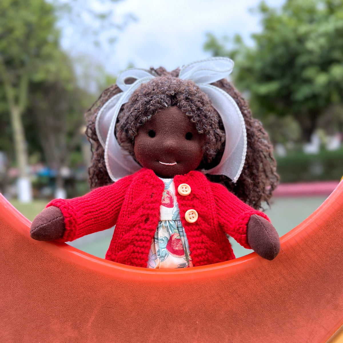 Natalie - Handmade Cloth Doll