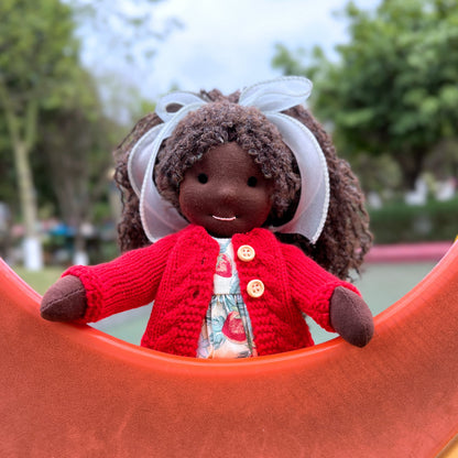 Natalie - Handmade Cloth Doll