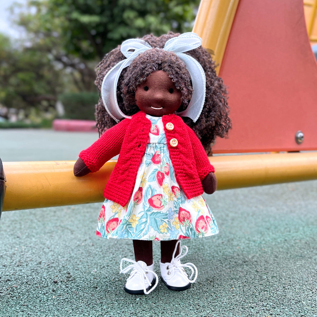 Natalie - Handmade Cloth Doll