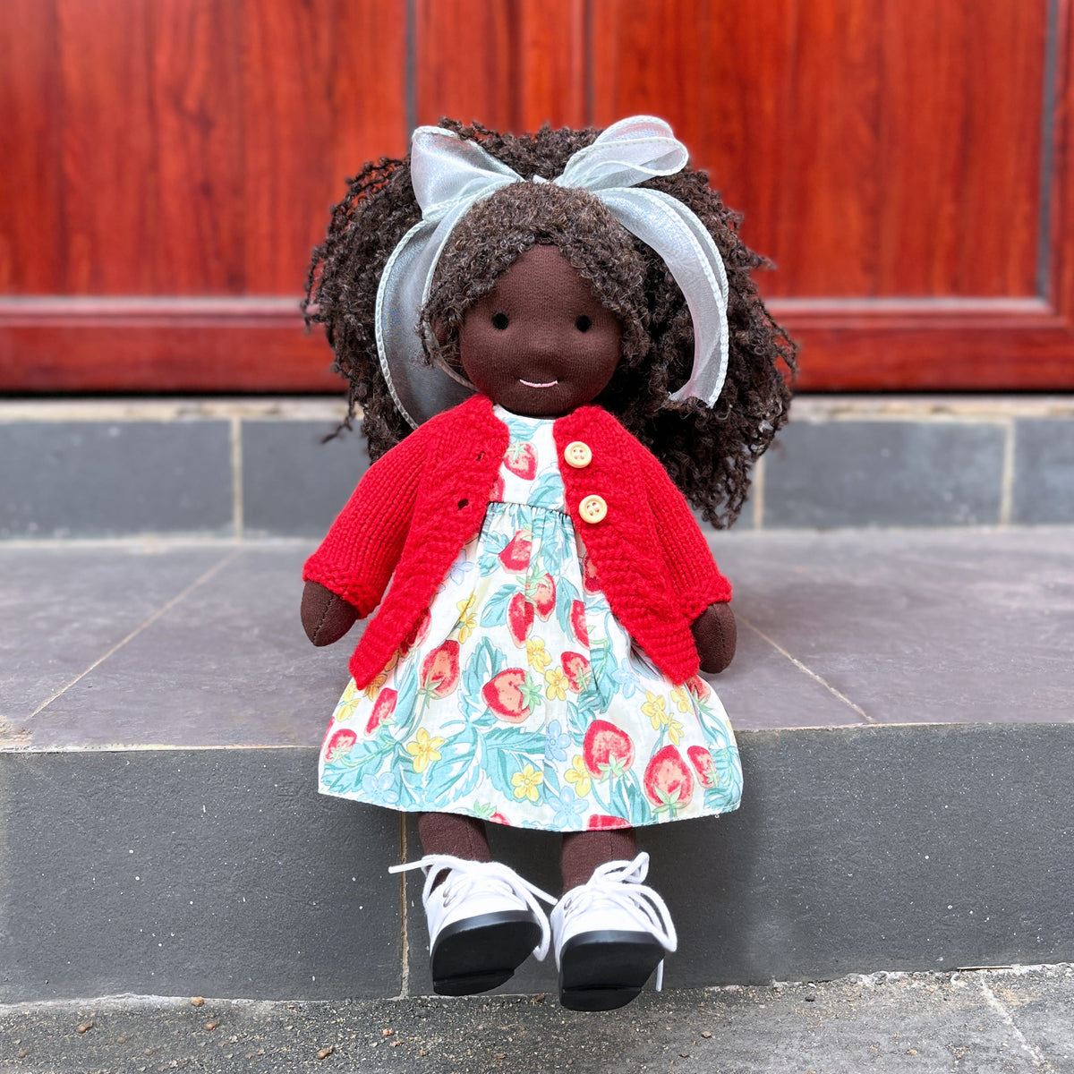 Natalie - Handmade Cloth Doll