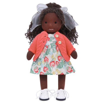 Natalie - Handmade Cloth Doll