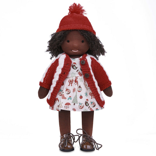 Naomi - Handmade Cloth Doll