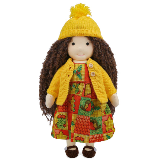 Ariana - Handmade Cloth Doll