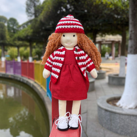 Quinn - Handmade Cloth Doll