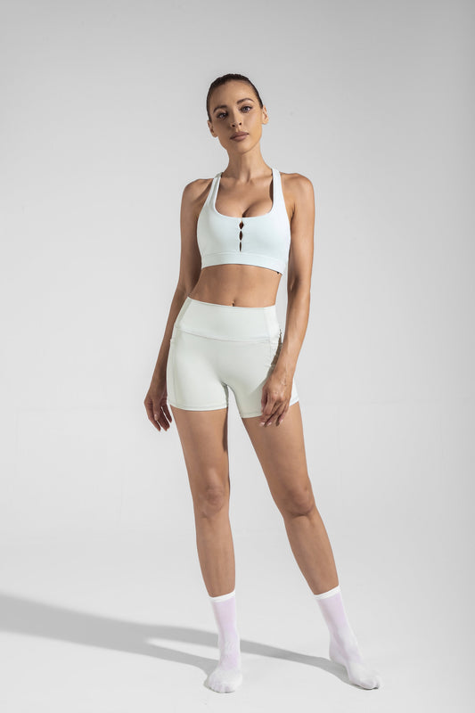 Velvra Sports Bra - Light Gray