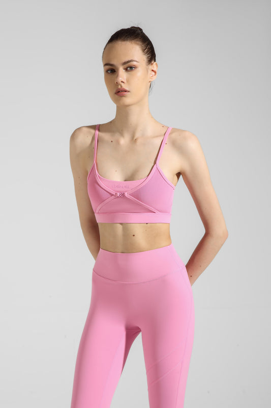 CaliPop Sports Bra - Pink