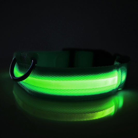 USB Rechargeable LED Dog Collar - View 2