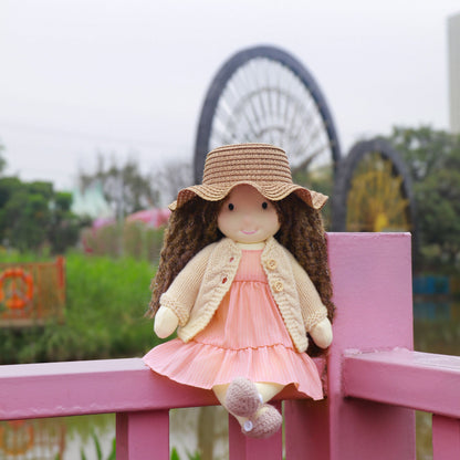 Kristy - Handmade Cloth Doll