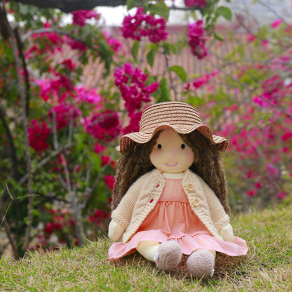 Kristy - Handmade Cloth Doll