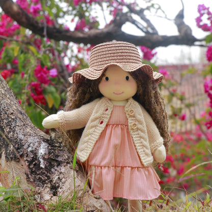 Kristy - Handmade Cloth Doll