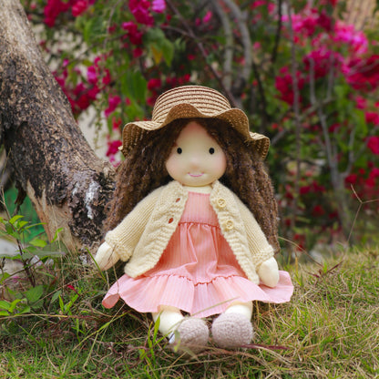 Kristy - Handmade Cloth Doll