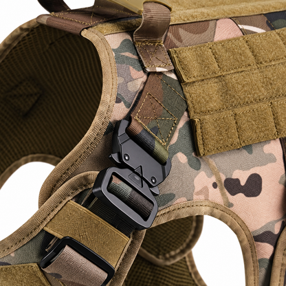 Camo Dog Harness and Leash Set - product view 3
