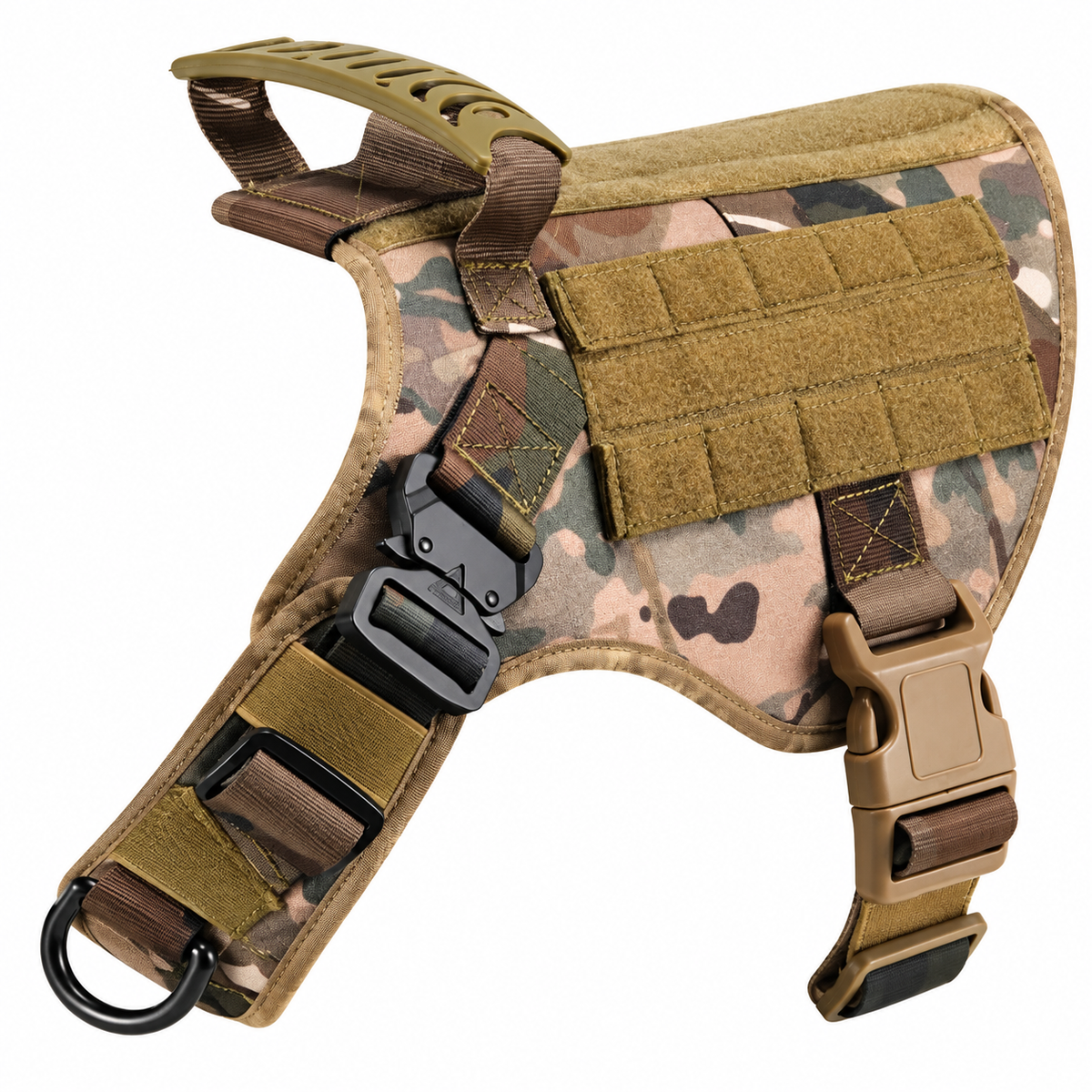 Camo Dog Harness and Leash Set - product view 4