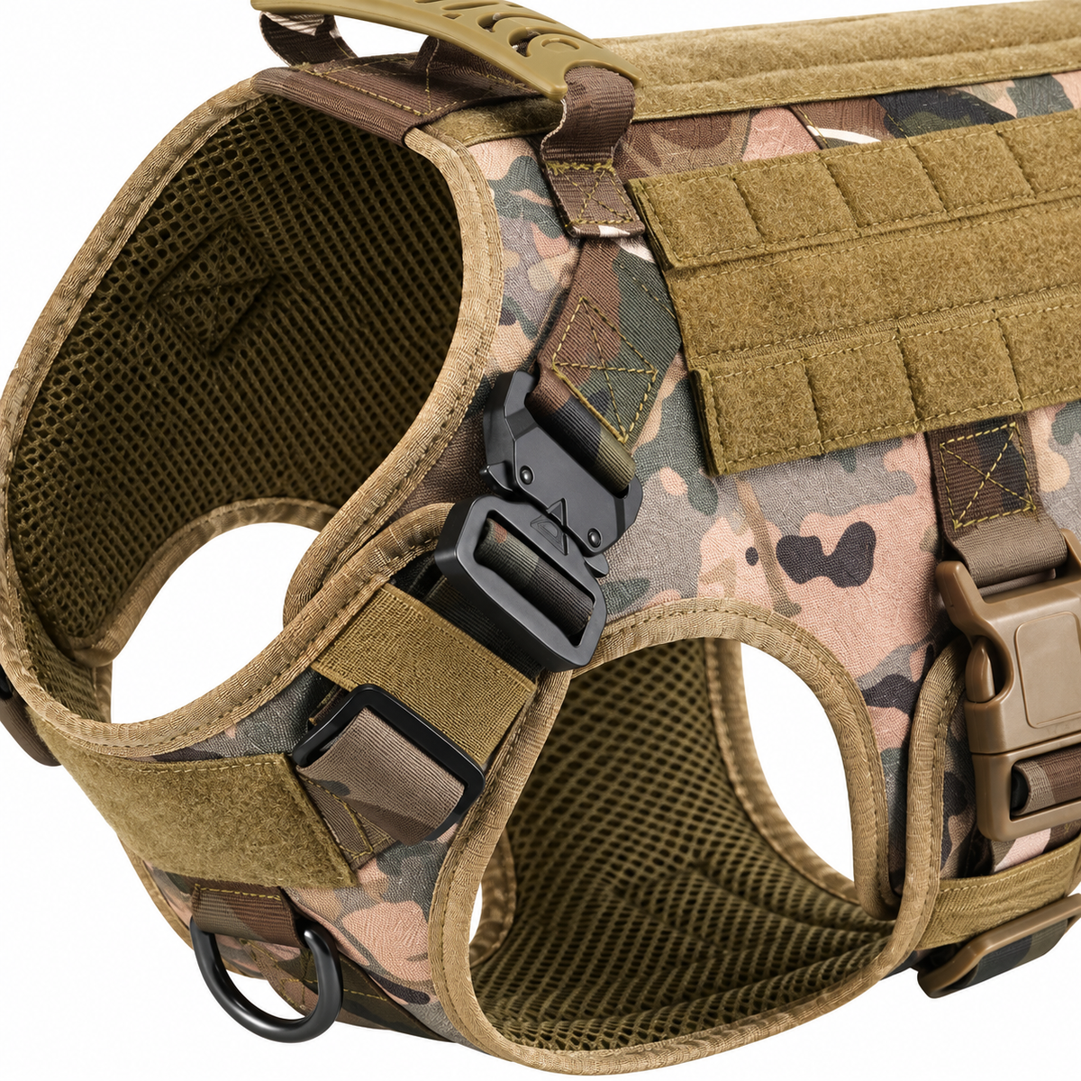 Camo Dog Harness and Leash Set - product view 6