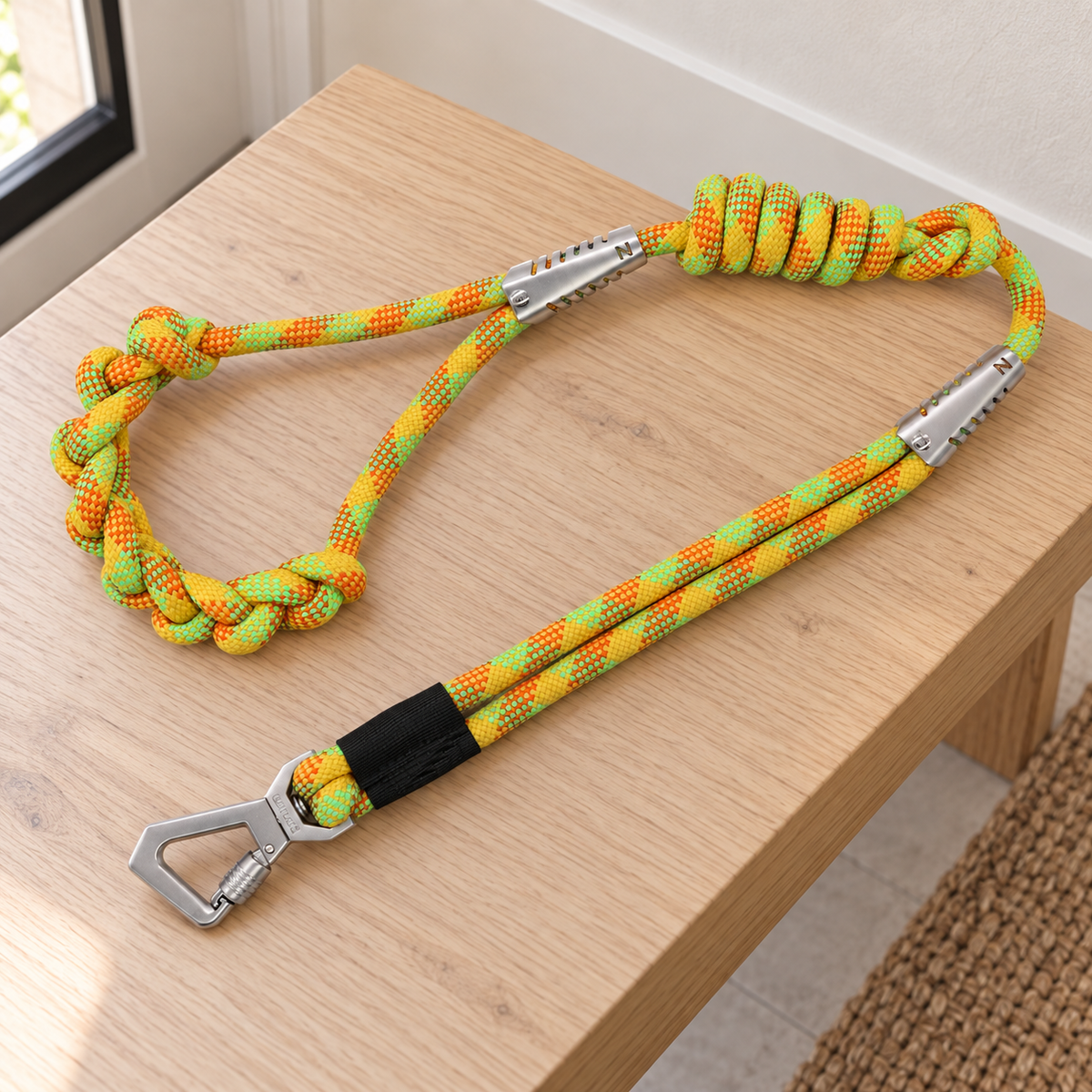 Knotted Training Dog Leash - product view 2