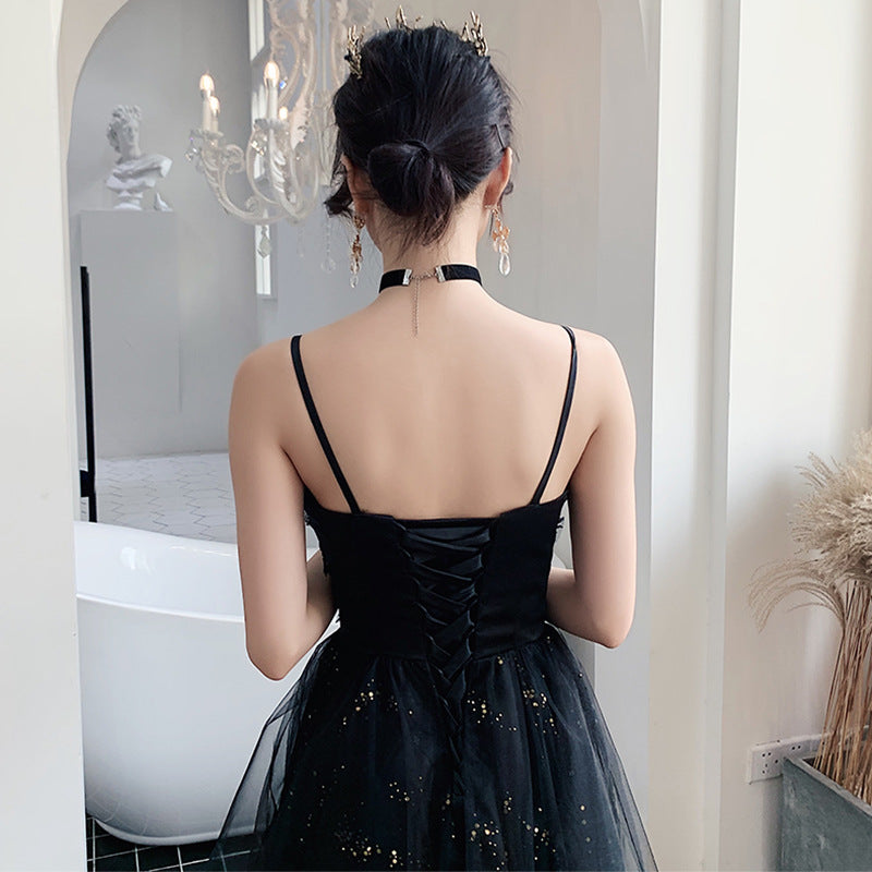 Sleeveless Chiffon Evening Dress