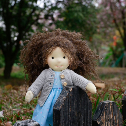 Louise - Handmade Cloth Doll
