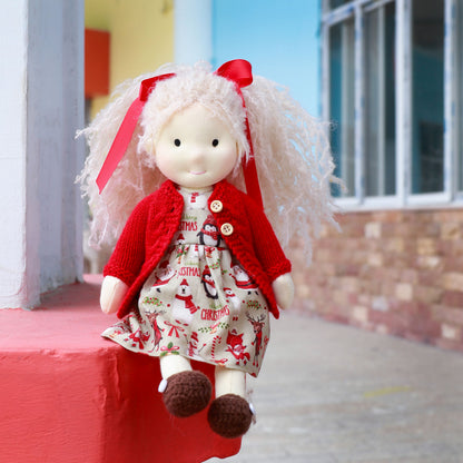 Gabriella - Handmade Cloth Doll