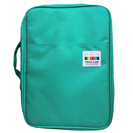 Large Zippered Art Pencil Organizer Case