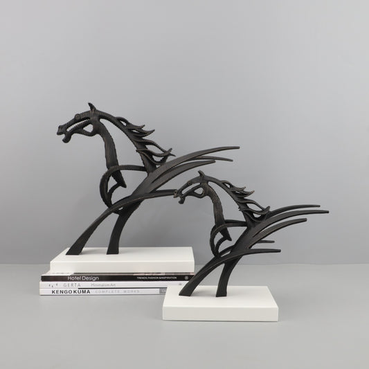 Metal Horse Sculptures