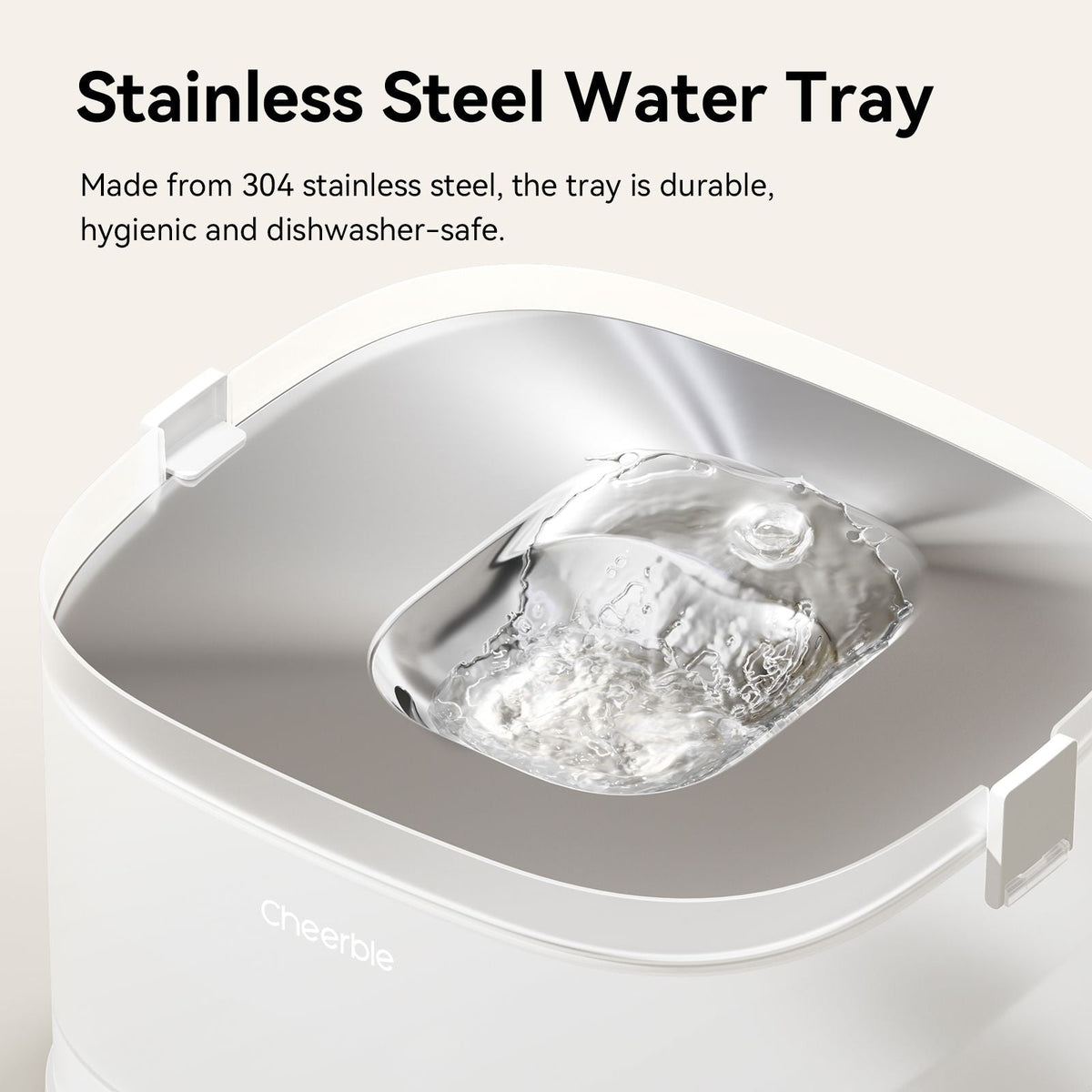 Rechargeable Pet Fountain with Removable Reservoir - View 4