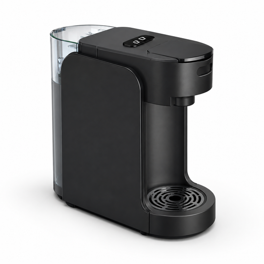 Black CM-2001 Capsule Coffee Maker with 0.9 L Water Tank - product view