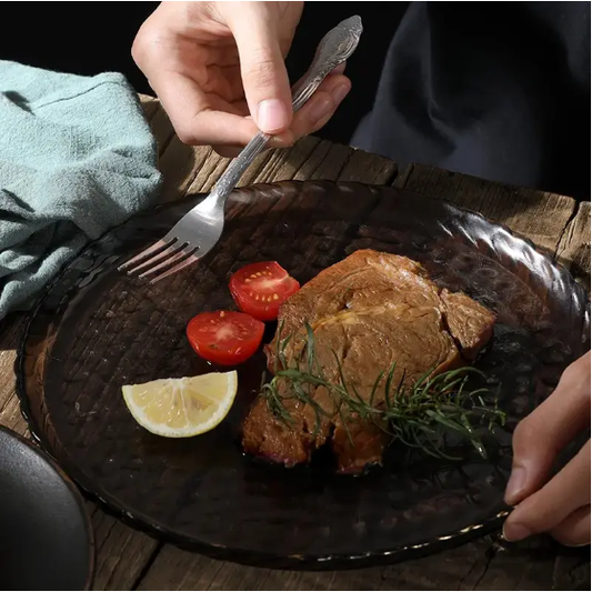 Stainless Steel Four-Piece Flatware Set