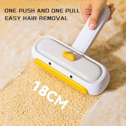 Reusable Yellow Pet Hair Roller for Upholstery