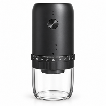 Black DJ-2AW Rechargeable Coffee Grinder with Adjustable Grind - product view