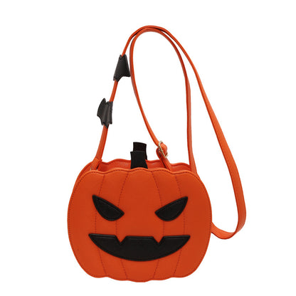 Pumpkin Shape Crossbody Bag