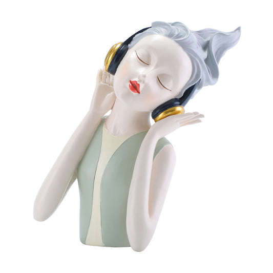 Music Listener Figurine