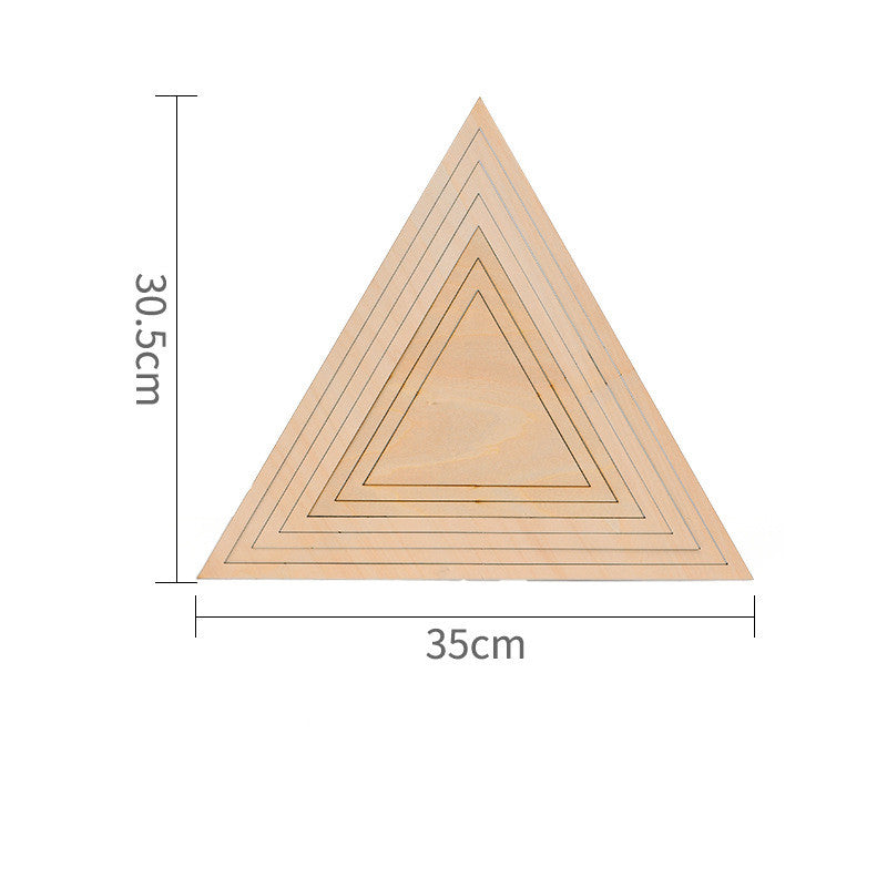 Concentric Wooden Shape Guides for Clay Work