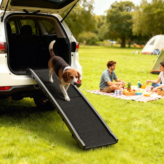 61-Inch Folding Dog Ramp for Vehicles - View 2