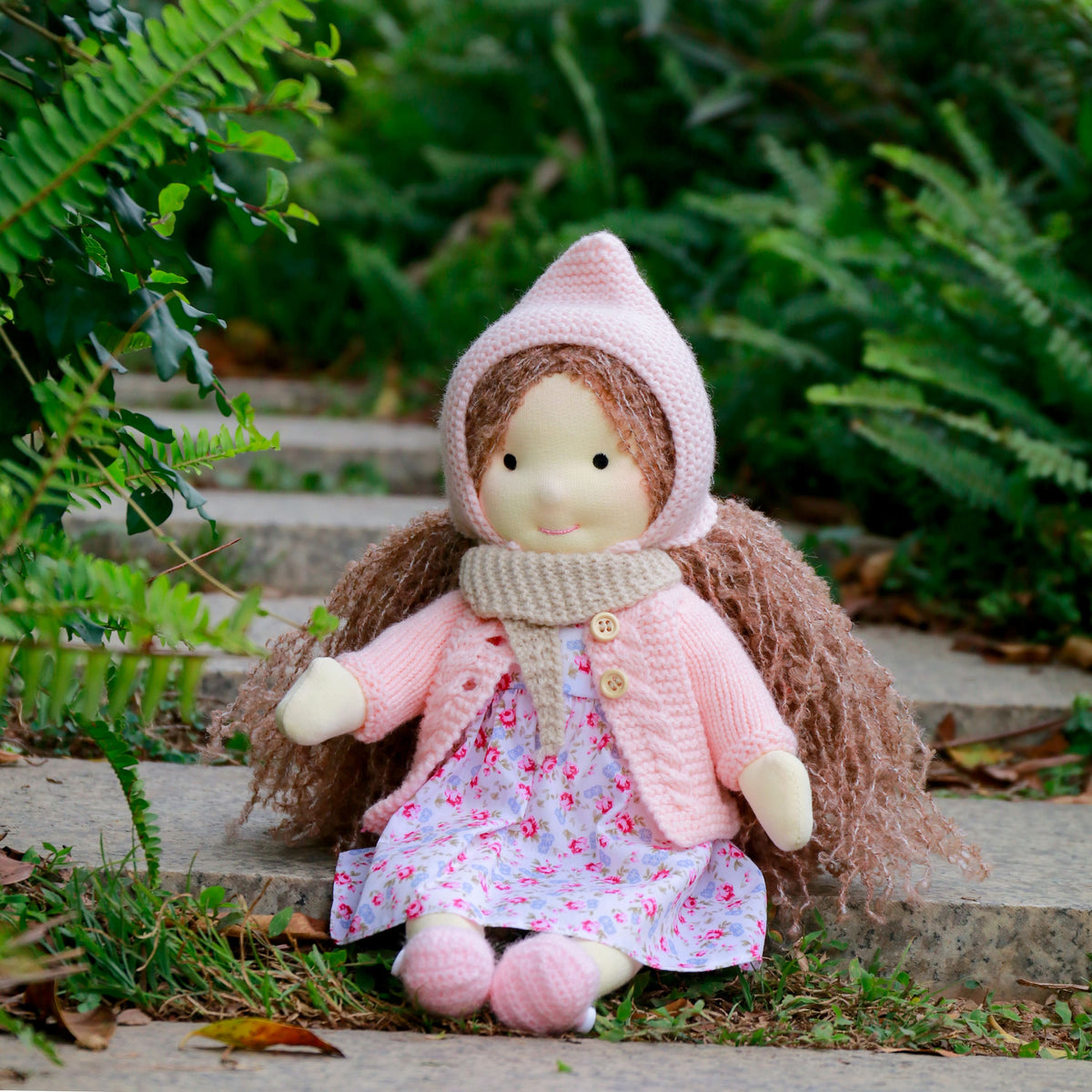 Luna - Handmade Cloth Doll